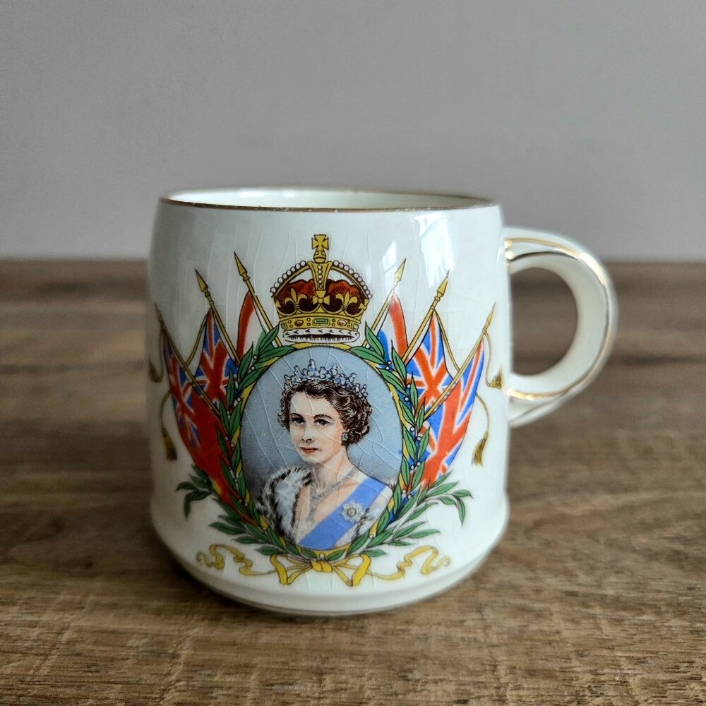Vintage Royal Winton collectible Coronation Elizabeth II June 2nd 1953